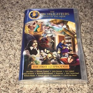 The Torchlighters Heroes of the Faith DVD set.
